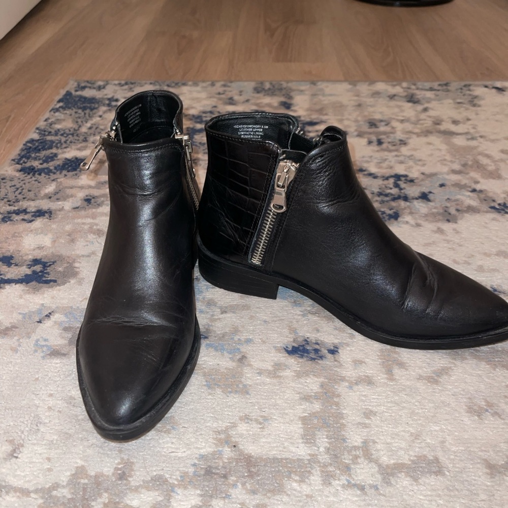 Steve Madden Hickory Leather Booties 8.5 Women’s